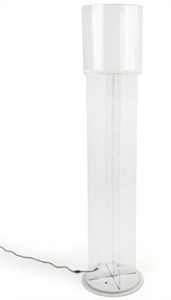 14" Round Display Case W/ Interior LED Lights & Custom Wraparound Graphics - Clear 14 14" Round Display Case W/ Interior LED Lights & Custom Wraparound Graphics - Clear -LuxeDisplay Shop dcaround.ra5 preview