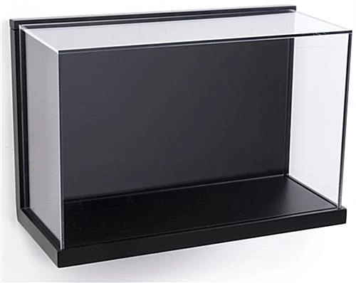 18 X 12 Wall Display Case W/ Lift-Off Acrylic Top - Black 4 18 X 12 Wall Display Case W/ Lift-Off Acrylic Top - Black - Image 2