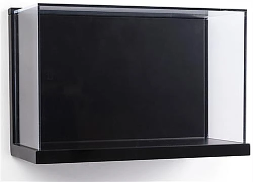 18 X 12 Wall Display Case W/ Lift-Off Acrylic Top - Black 5 18 X 12 Wall Display Case W/ Lift-Off Acrylic Top - Black - Image 3