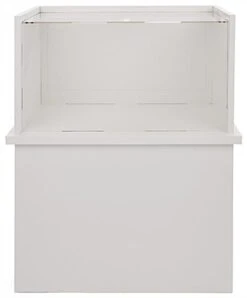 33" Eco-Friendly Display Case W/ Flat Pack Design, Recycled - White 13 33" Eco-Friendly Display Case W/ Flat Pack Design, Recycled - White -LuxeDisplay Shop dcecodcwt.ra2 preview