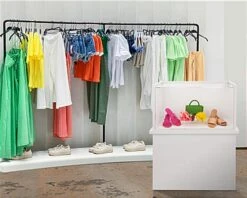 33" Eco-Friendly Display Case W/ Flat Pack Design, Recycled - White 17 33" Eco-Friendly Display Case W/ Flat Pack Design, Recycled - White -LuxeDisplay Shop dcecodcwt.ra5 preview