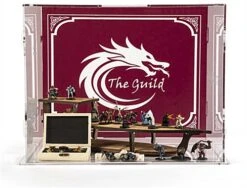 19 X 15 Countertop Display Case, Collapsible, Acrylic, Custom Graphics - Clear -LuxeDisplay Shop dcknockdmg.ra2 preview