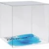12 X 12 Square Countertop Display Case W/ Lift-Off Top & Custom Printing - White Base -LuxeDisplay Shop dcsqacwht1g.rw preview