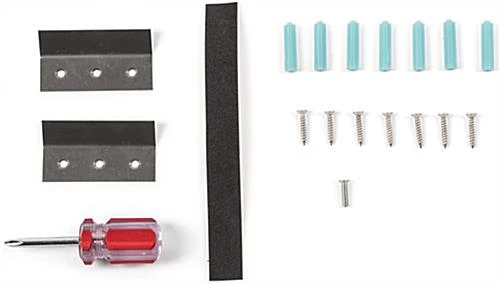 8”w Wall Wedge Display Case W/ MDF Base And Lift Off Acrylic Vitrine - Black 8 8”w Wall Wedge Display Case W/ MDF Base And Lift Off Acrylic Vitrine - Black - Image 6