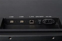 21.5" Screen Freestanding Digital Magazine Rack, 8.5"w, Android OS W/ WiFi – Black -LuxeDisplay Shop dg21flr5p.ra10 preview