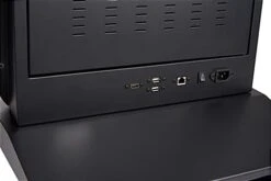 32" Screen Magazine Rack Charging Station W/ DisplayIt!Xpress, Android OS – Black -LuxeDisplay Shop dg32flr7.ra5 preview