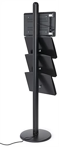 3-Tiered Digital Literature Holder, Android 7.1 OS, High Quality LCD Screen - Black 6 3-Tiered Digital Literature Holder, Android 7.1 OS, High Quality LCD Screen - Black - Image 4