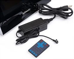 21.5" Touch Screen Digital Countertop Stand, 10pt PCAP Touch, Media Player - Black -LuxeDisplay Shop dgctatch21.ra4 preview