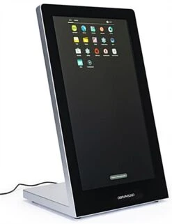 21.5" Touch Screen Digital Countertop Stand, 10pt PCAP Touch, Media Player - Black -LuxeDisplay Shop dgctatch21.ra5 preview
