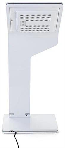 15" Touch Screen Digital Kiosk With Camera, 10pt PCAP Touch, Media Player - White 6 15" Touch Screen Digital Kiosk With Camera, 10pt PCAP Touch, Media Player - White - Image 4