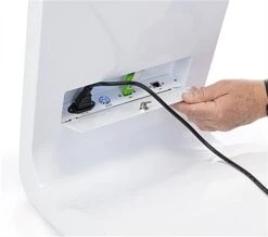 32” Slanted Touch Screen Digital Kiosk, 10pt IR Display, Android 7.1 OS - White -LuxeDisplay Shop dgfskatch32wh.ra5 preview