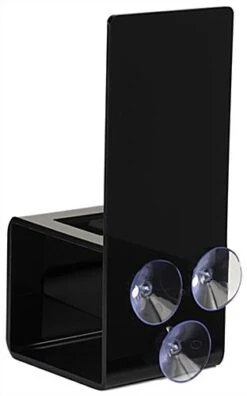 Plastic Hand Sanitizer Dispenser With Suction Cups And Pre-Printed Graphic - Black -LuxeDisplay Shop dghsdfmcp.ra4 preview