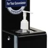Plastic Hand Sanitizer Dispenser With Suction Cups And Pre-Printed Graphic - Black -LuxeDisplay Shop dghsdfmcp.rw preview
