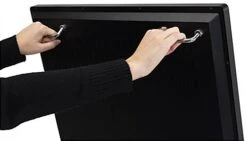 43" Non-Touch Digital A-Frame Sign W/ Android 7.1 Operating System - Black -LuxeDisplay Shop dgsnafnt43.ra4 preview