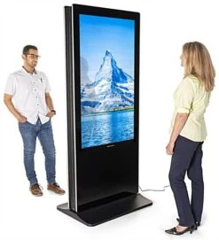 55” Double-Sided Non-Touch Kiosk, WiFi Enabled, Android 7.1 OS - Black -LuxeDisplay Shop dgsnfsds55.ra5 preview