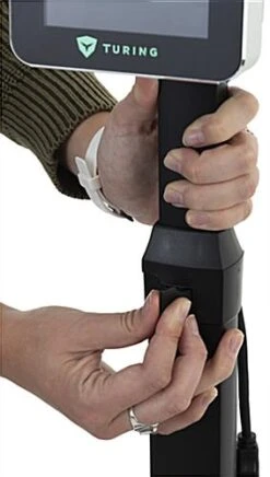 Non-Contact Body Temperature Scanner, Floor Standing W/ Adjustable Height - Black 13 Non-Contact Body Temperature Scanner, Floor Standing W/ Adjustable Height - Black -LuxeDisplay Shop dgtrgm2bk.ra4 preview