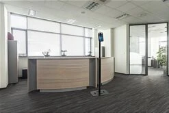 Non-Contact Body Temperature Scanner, Floor Standing W/ Adjustable Height - Black 14 Non-Contact Body Temperature Scanner, Floor Standing W/ Adjustable Height - Black -LuxeDisplay Shop dgtrgm2bk.ra5 preview