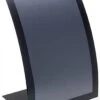 11 X 17 Sign Holder For Tabletop, With Magnetic Lens, Curved - Black