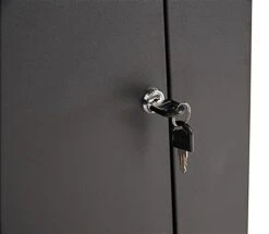 41" Tall Portable Counter W/ 3-Sided LED Screen Display, Storage Case, Wheels - Black -LuxeDisplay Shop dp031nvb.ra12 preview