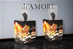 41" Tall Portable Counter W/ 3-Sided LED Screen Display, Storage Case, Wheels - Black -LuxeDisplay Shop dp031nvb.ra13 preview