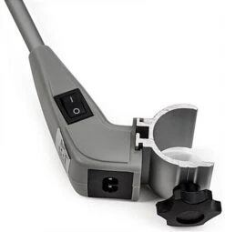 12-Watt LED Spotlight For Aluminum Tube Trade Show Displays - Silver -LuxeDisplay Shop em12wled.ra3 preview