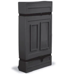 27 X 50 Storage Case With Wheels For Trade Show Exhibits - Black