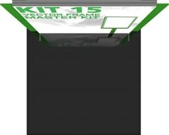 9' Trade Show Booth W/ Custom Graphics, Illuminated Backdrop, Portable -LuxeDisplay Shop fbrk15.ra3 preview