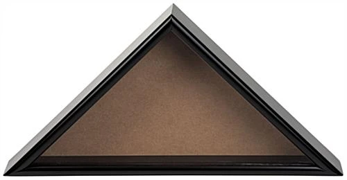 American-Made Premium Wood Flag Case For 5’ X 9.5’ Flags, Rear Loading - Black 5 American-Made Premium Wood Flag Case For 5’ X 9.5’ Flags, Rear Loading - Black - Image 3