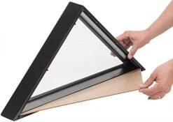 American-Made Premium Wood Flag Case For 5’ X 9.5’ Flags, Rear Loading - Black 13 American-Made Premium Wood Flag Case For 5’ X 9.5’ Flags, Rear Loading - Black -LuxeDisplay Shop fc595usabk.ra4 preview