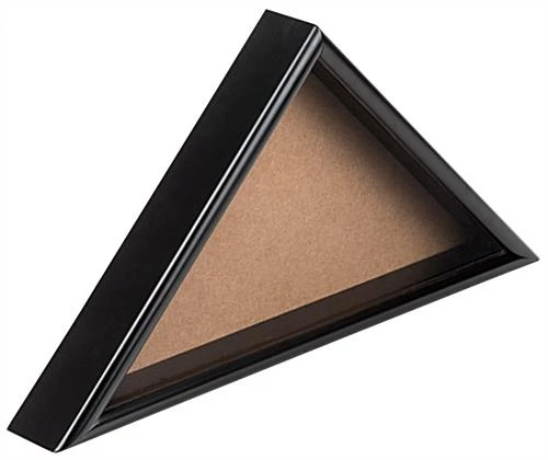 American-Made Premium Wood Flag Case For 5’ X 9.5’ Flags, Rear Loading - Black 3 American-Made Premium Wood Flag Case For 5’ X 9.5’ Flags, Rear Loading - Black