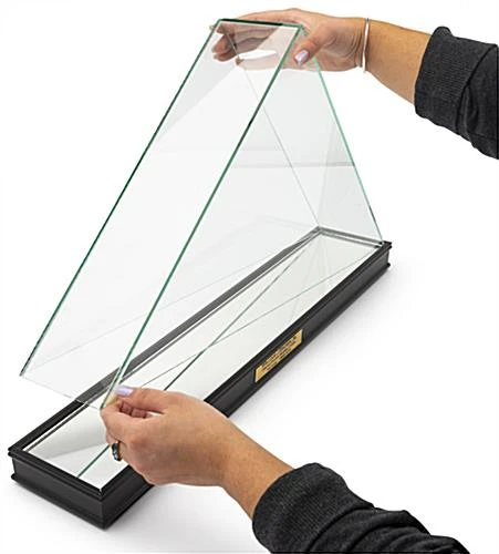 American-Made Wood Flag Case For 5’ X 9.5’ Flags, Custom Engraved - Black 6 American-Made Wood Flag Case For 5’ X 9.5’ Flags, Custom Engraved - Black - Image 5