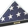 American-Made Wood Flag Case For 5’ X 9.5’ Flags, Custom Engraved - Black 1 American-Made Wood Flag Case For 5’ X 9.5’ Flags, Custom Engraved - Black -LuxeDisplay Shop fcusaperbl.rw preview