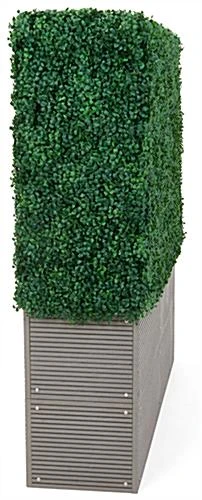 49"w X 49"h Faux Boxwood Hedge Panel, Weatherproof Design & UV Resistant - Green 5 49"w X 49"h Faux Boxwood Hedge Panel, Weatherproof Design & UV Resistant - Green - Image 3