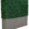49"w X 49"h Faux Boxwood Hedge Panel, Weatherproof Design & UV Resistant - Green 1 49"w X 49"h Faux Boxwood Hedge Panel, Weatherproof Design & UV Resistant - Green -LuxeDisplay Shop fdffdsh1.rw preview