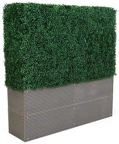 49"w X 49"h Faux Boxwood Hedge Panel, Weatherproof Design & UV Resistant - Green 3 49"w X 49"h Faux Boxwood Hedge Panel, Weatherproof Design & UV Resistant - Green