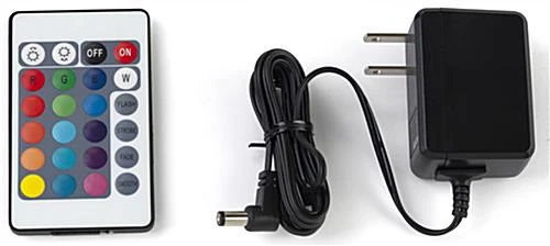 26" Round LED Coffee Table, 16 Color Options, Rechargeable Battery - White 8 26" Round LED Coffee Table, 16 Color Options, Rechargeable Battery - White - Image 6