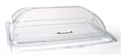 Food Dome W/ Roll-Back Lid - Clear