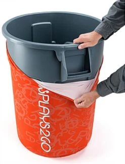 55-Gallon Stretch Trash Can Cover, Open Top - Custom Graphics -LuxeDisplay Shop fdsgcg55.ra2 preview