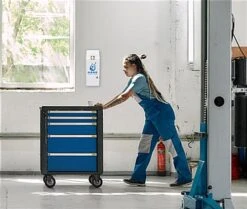 Gallon Hand Sanitizer Holder, Countertop Or Wall Mount, Stock Graphics - White -LuxeDisplay Shop fg1ghsh.ra7 preview