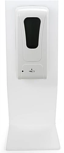 Touchless Hand Sanitizer Dispenser, Countertop With Locking Compartment - White 4 Touchless Hand Sanitizer Dispenser, Countertop With Locking Compartment - White - Image 2