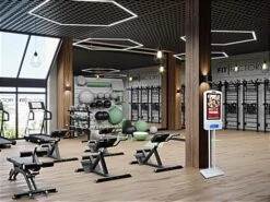 Touchless Hand Sanitizer Dispenser, 21.5" Screen, Android OS, Floor Standing - White 19 Touchless Hand Sanitizer Dispenser, 21.5" Screen, Android OS, Floor Standing - White -LuxeDisplay Shop fgdhandfs.ra10 preview