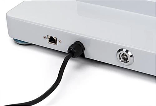 Touchless Hand Sanitizer Dispenser, 21.5" Screen, Android OS, Floor Standing - White 8 Touchless Hand Sanitizer Dispenser, 21.5" Screen, Android OS, Floor Standing - White - Image 6