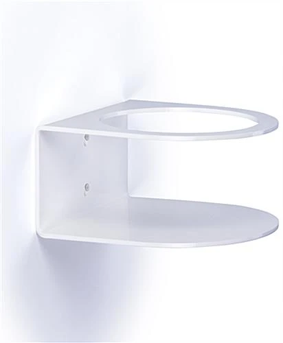 Acrylic Sanitizer Wipe Dispenser, Wall Mounted - White 6 Acrylic Sanitizer Wipe Dispenser, Wall Mounted - White - Image 4