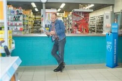 14 X 52 Floor Standing Sanitizing Pump Station W/ Pre-Printed Graphics - Wash Hands -LuxeDisplay Shop fghsspmp.ra7 preview