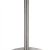 QueuePole Slim 16” Silver Stanchion Post, Rope Not Included