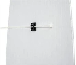 12 X 30 Pre-Printed Stanchion Sign, Curved, Crowd Control – Social Distancing -LuxeDisplay Shop fgstscvuv1.ra3 preview