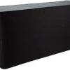 6’ Wide Portable Counter With Black Stretch Cover & Carrying Bags - Black & Silver -LuxeDisplay Shop frc39sq.rw preview