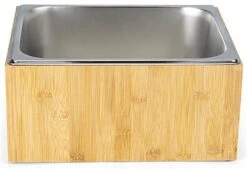 12"w X 6.5"h Ice Housing With Removable Steel Tray - Bamboo -LuxeDisplay Shop fsihwoodm.ra1 preview