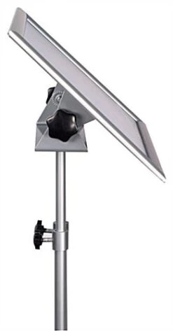 11 X 17 Menu Floor Stand, Snap Open, Tilting, Adjustable Height - Silver -LuxeDisplay Shop fst1711slv.ra3 preview