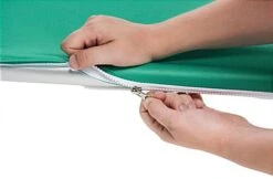 20’w X 8’h Green Screen Backdrop, Wrinkle-Resistant, Stretch-Poly – Chroma Green -LuxeDisplay Shop grsbck20rp.ra4 preview